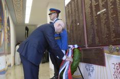 Minister Vučević attends unveiling of memorial plaques commemorating new Kosovo heroes in church in Niš