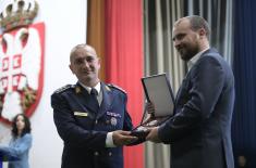 Minister Vučević attends ceremony marking 75th anniversary of Military Technical Institute