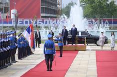 President Vučić welcomes Chinese President Xi Jinping