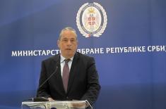 Serbian Minister of Defence meets with Cypriot counterpart