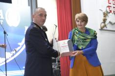 Minister Vučević attends ceremony marking 75th anniversary of Military Technical Institute
