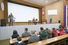 Primary School Pupils from Kosovo and Metohija Visit Military Academy