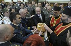 Military schools celebrate Saint Sava Day