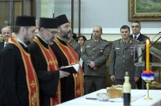 Military schools celebrate Saint Sava Day