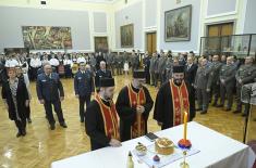 Military schools celebrate Saint Sava Day