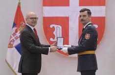 Decorations awarded to members of Ministry of Defence, Serbian Armed Forces