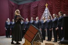 Military schools celebrate Saint Sava Day