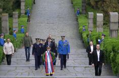 Ministar Gašić položio venac na Avali povodom Dana Vojske Srbije