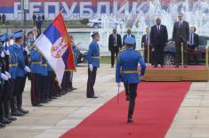 President of Central African Republic on official visit to Republic of Serbia 