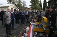 Minister Vučević opens Training and Test Centre at Mine Action Centre in Velika Moštanica