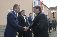 Ministar Gašić obišao kompaniju „Resor“ u Gadžinom Hanu