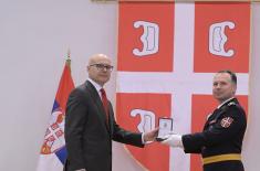 Decorations awarded to members of Ministry of Defence, Serbian Armed Forces