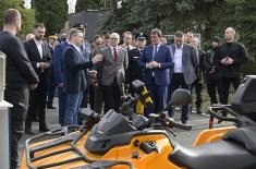 Minister Vučević opens Training and Test Centre at Mine Action Centre in Velika Moštanica