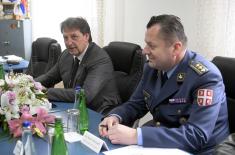 Ministar Gašić obišao kompaniju „Resor“ u Gadžinom Hanu