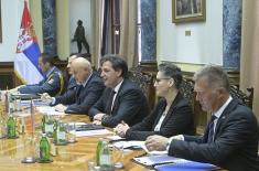 Састанак министра одбране са замеником помоћника секретара за одбрану САД