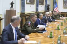 Састанак министра одбране са замеником помоћника секретара за одбрану САД