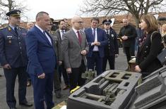 Minister Vučević opens Training and Test Centre at Mine Action Centre in Velika Moštanica