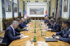 Састанак министра одбране са замеником помоћника секретара за одбрану САД