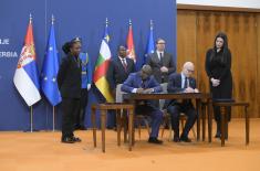 Minister Vučević, Minister Bireau sign Defence Cooperation Agreement