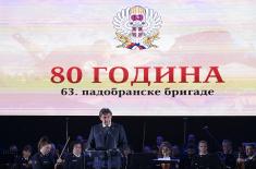 Event marking 80th anniversary of establishment of 63rd Parachute Brigade