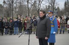 Gun salutes to mark Serbian Statehood Day