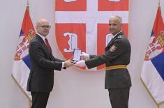 Decorations awarded to members of Ministry of Defence, Serbian Armed Forces