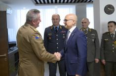 Minister Vučević meets with Chief of Joint Staff of BiH Armed Forces 