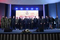 Event marking 80th anniversary of establishment of 63rd Parachute Brigade