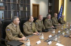 Minister Vučević meets with Chief of Joint Staff of BiH Armed Forces 