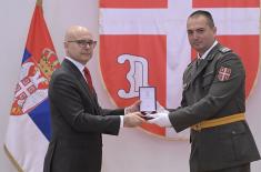 Decorations awarded to members of Ministry of Defence, Serbian Armed Forces