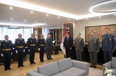 Министар Гашић уручио указе о постављењима на нове дужности у Копненој војсци