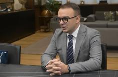 Састанак министра одбране са амбасадором Босне и Херцеговине