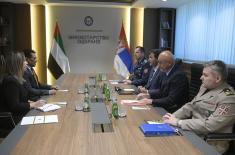 Sastanak ministra Gašića sa ambasadorom Ujedinjenih Arapskih Emirata Almenhalijem