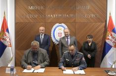 Contracts signed with representatives of Serbian defence industry for new investment cycle