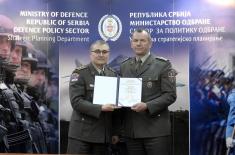 Completion of Basic Strategic Defence Planning Course