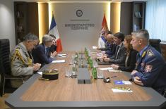 Sastanak ministra odbrane sa ambasadorom Francuske