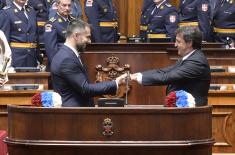 Svečanost povodom završetka školovanja 13. klase VSBO i oficira 67. klase GŠU