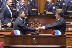 Svečanost povodom završetka školovanja 13. klase VSBO i oficira 67. klase GŠU