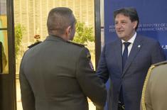 Prijem ministra odbrane i načelnika Generalštaba povodom novogodišnjih i božićnih praznika