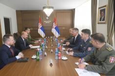 Састанак помоћника министра Бандића са директором Дирекције за политику одбране Чешке Републике
