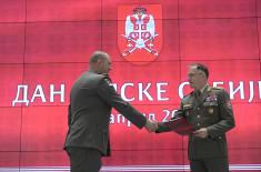Ceremony to mark Serbian Armed Forces Day