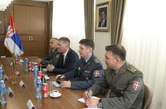 Састанак помоћника министра Бандића са директором Дирекције за политику одбране Чешке Републике