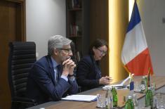 Sastanak ministra odbrane sa ambasadorom Francuske