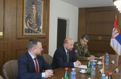Састанак помоћника министра Бандића са директором Дирекције за политику одбране Чешке Републике