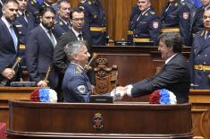 Svečanost povodom završetka školovanja 13. klase VSBO i oficira 67. klase GŠU