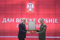 Ceremony to mark Serbian Armed Forces Day