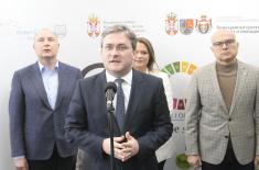 Minister Vučević attends opening of “Academic Centre for Environmental Protection and Sustainable Development”