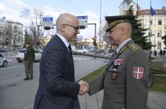 Minister Vučević Opens Exhibition “Serbia through Time - 220 Years of Statehood” at Serbian Armed Forces Club in Niš