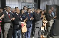 Ministar Vučević otvorio izložbu „Srbija kroz vreme – 220 godina državnosti“ u Domu Vojske Srbije u Nišu