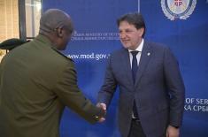 Prijem ministra odbrane i načelnika Generalštaba povodom novogodišnjih i božićnih praznika